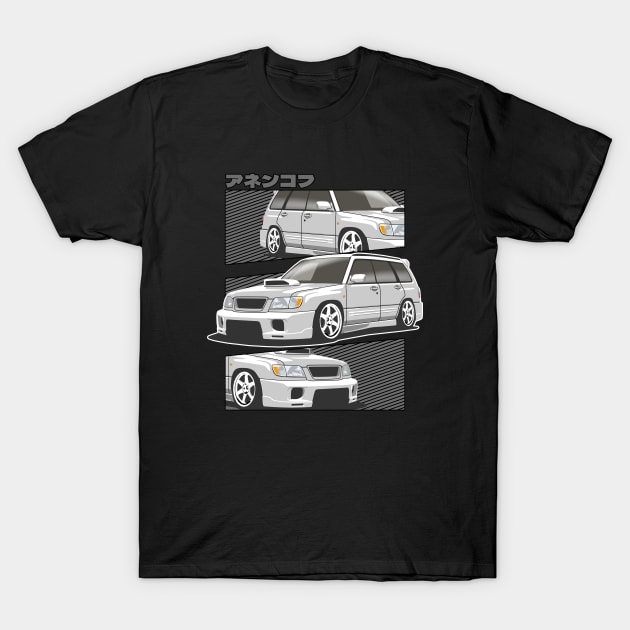 Subaru Forester sf T-Shirt by Rebellion Store